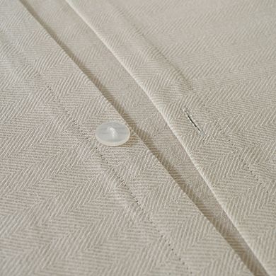 Stone Washed Linen Cotton Duvet Cover Set 3 Pcs