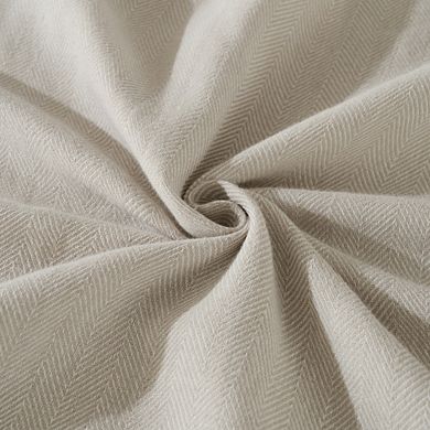 Stone Washed Linen Cotton Duvet Cover Set 3 Pcs