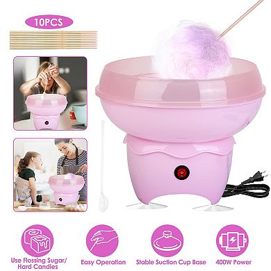 Portable Cotton Candy Maker Machine Electric Cotton Candy Express for Kids