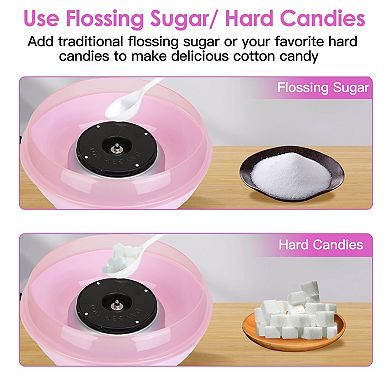 Portable Cotton Candy Maker Machine Electric Cotton Candy Express for Kids