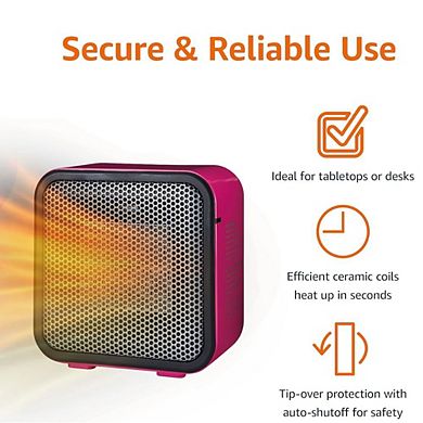 Small Ceramic Heater for Office Desks