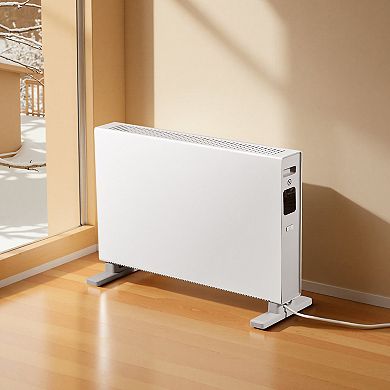 Convection Panel Heater 1500W Wall or Stand Mount with Remote 24H Timer