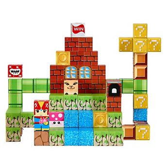 Magnetic Building Blocks 100 pc STEM Building Cube Set for Kids