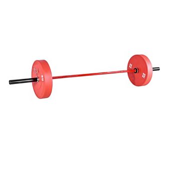 7FT Barbell Bar 2-Inch Olympic Weight Bar Knurled Grip 1000 LB Capacity
