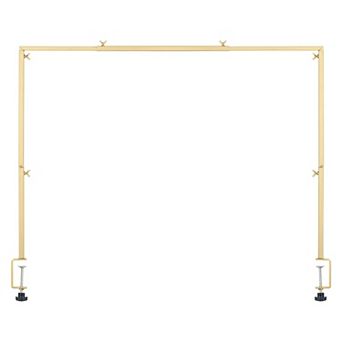 Adjustable Gold Table Arch Stand 13"-42" Tall for Party Decor