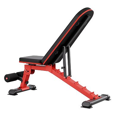 Heavy Duty Weight Bench 1200 LB Capacity Adjustable Foldable Home Gym Bench