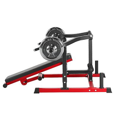 Chest Press Machine Adjustable Bench Press Trainer for Home Gym 450 LB