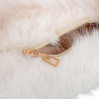 Women's Cute Plush Fur Handbag with Soft Textured Design