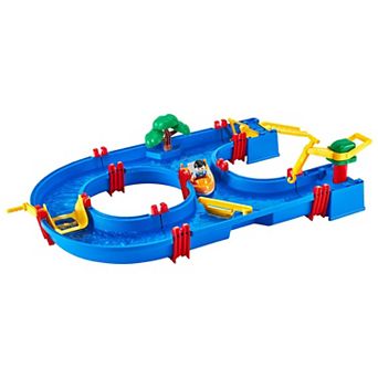 Kids Water Table Outdoor Activity Waterway Playset 39 pc Summer Sensory Table