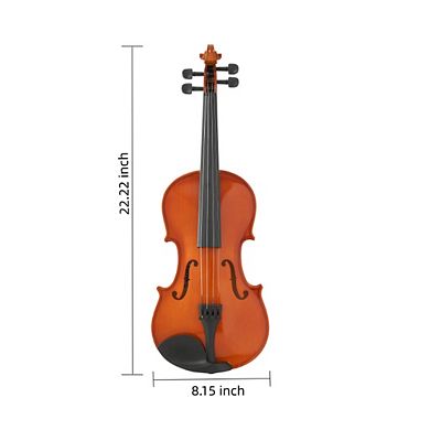 Whisen 4/4 Full Size Violin for Beginners & Professionals, Lightweight Design with Rich Stable Sound