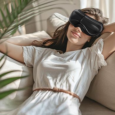 Foldable Eye Massager with Heat Therapy & Multiple Vibration Modes