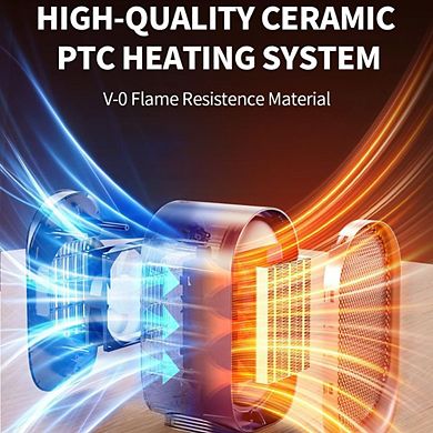 Heater With Overheat and Tip-Over Protection