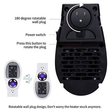 Wall Space Heater With Remote