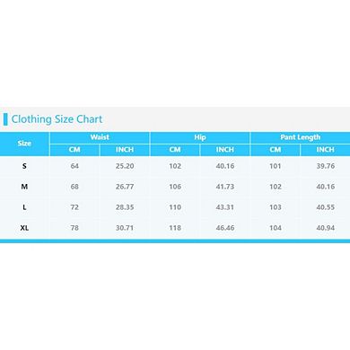 Women Elastic Waisted Parachute Hiking Pants with Pockets Water-Resistant Lightweight Baggy Pants