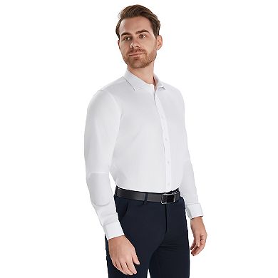 Men's Bespoke Melange With Micro Geo Button-Down Shirt