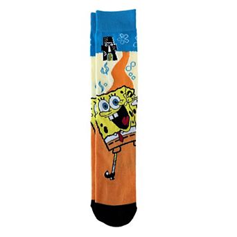 Men's SpongeBob SquarePants Crew Socks