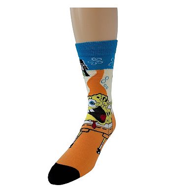 Men's SpongeBob SquarePants Crew Socks