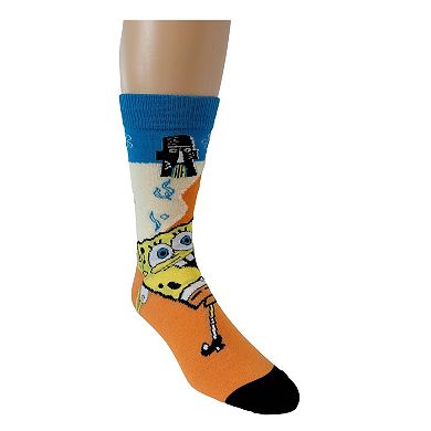 Men's SpongeBob SquarePants Crew Socks