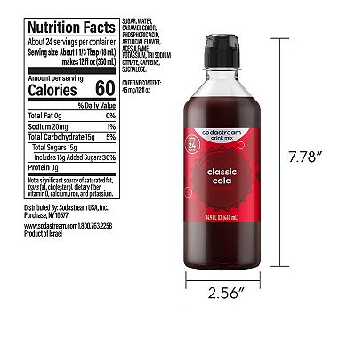 SodaStream Cola Drink Mix 4-Pack