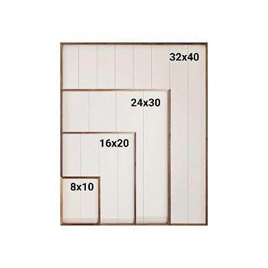 Kendrick Home Stripes & Duckling Framed Wall Art