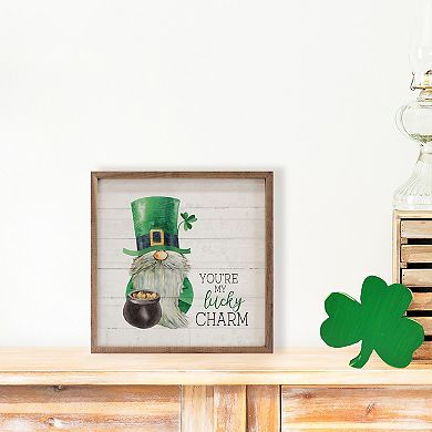 Kendrick Home You Are My Lucky Charm Gnome Wall Art