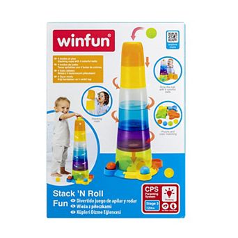 Winfun Stacking Cups & Colorful Balls Stacking Toy