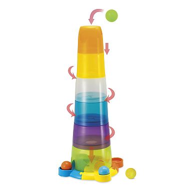 Winfun Stacking Cups & Colorful Balls Stacking Toy