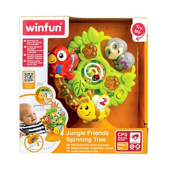 Winfun Jungle Friends Spinning Tree Interactive Toy