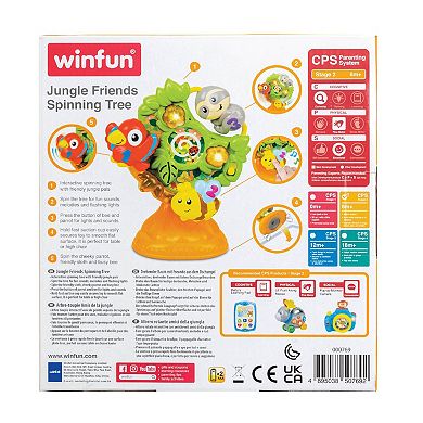 Winfun Jungle Friends Spinning Tree Interactive Toy