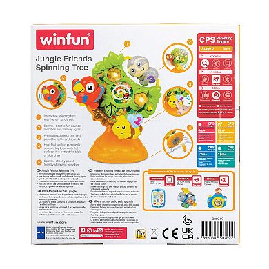Winfun Jungle Friends Spinning Tree Interactive Toy