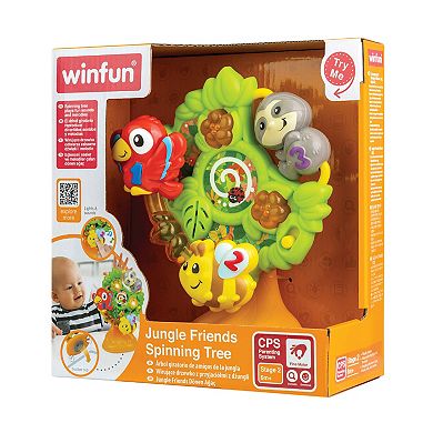 Winfun Jungle Friends Spinning Tree Interactive Toy