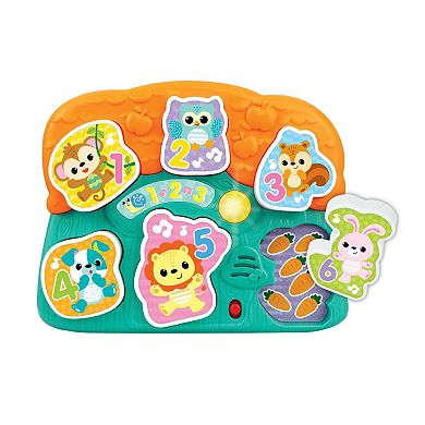 Winfun Lights 'N Sounds Animal Puzzle Interactive Learning Toy