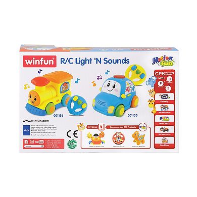 Winfun R/C Light N' Sounds Interactive Car