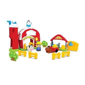 Winfun Barnyard Fun Playset with Interactive Sounds & Lights