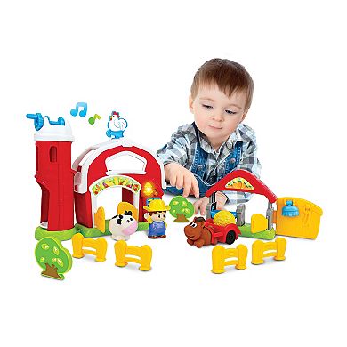 Winfun Barnyard Fun Playset with Interactive Sounds & Lights