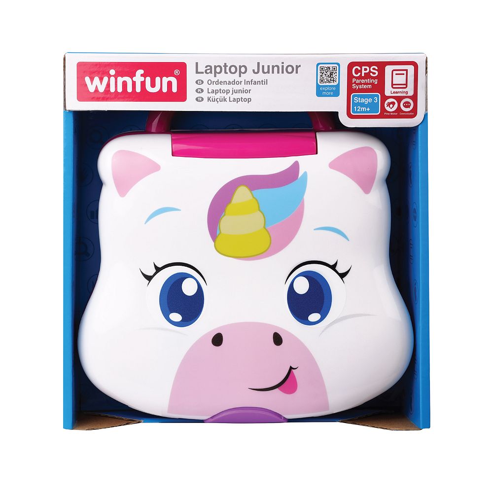 Winfun Laptop Junior Unicorn Interactive Learning Toy