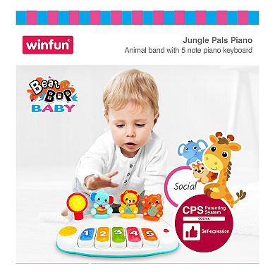 Winfun Jungle Pals Interactive Piano