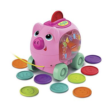 Winfun Pull Along Counting Piggy Toy