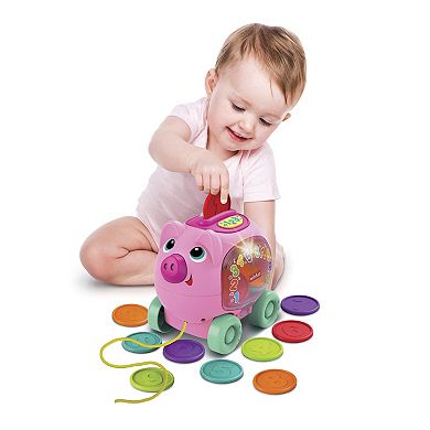Winfun Pull Along Counting Piggy Toy