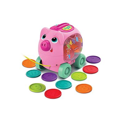 Winfun Pull Along Counting Piggy Toy