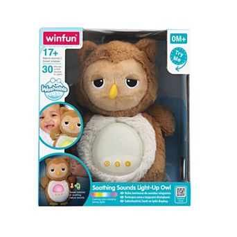 Winfun Soothing Sounds Light-Up Owl Plush Toy