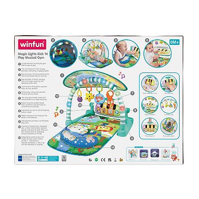 Winfun Magic Lights Kick & Play Musical Gym