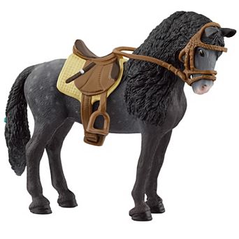 Schleich Horse Club Pura Raza Espanola Mare Figurine with Removable Saddle & Bridle