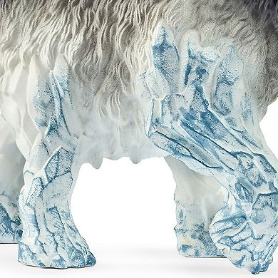 Schleich Eldrador Creatures Ice Mammoth Action Figure with Movable Translucent Tusks