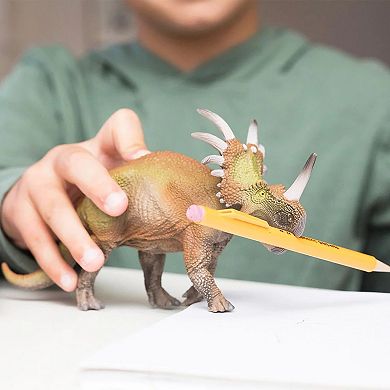 Schleich Dinosaurs Triceratops Realistic Durable Action Figure