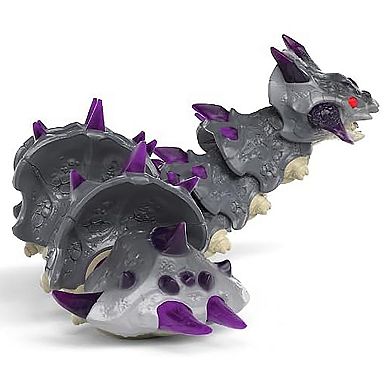 Schleich Eldrador Creatures Shadow Worm Action Figure with Mobile Body