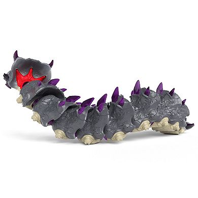 Schleich Eldrador Creatures Shadow Worm Action Figure with Mobile Body