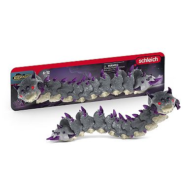 Schleich Eldrador Creatures Shadow Worm Action Figure with Mobile Body
