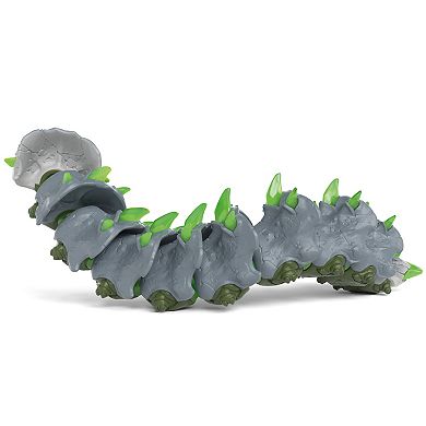 Schleich Eldrador Creatures Movable Stone Worm Bug Figurine