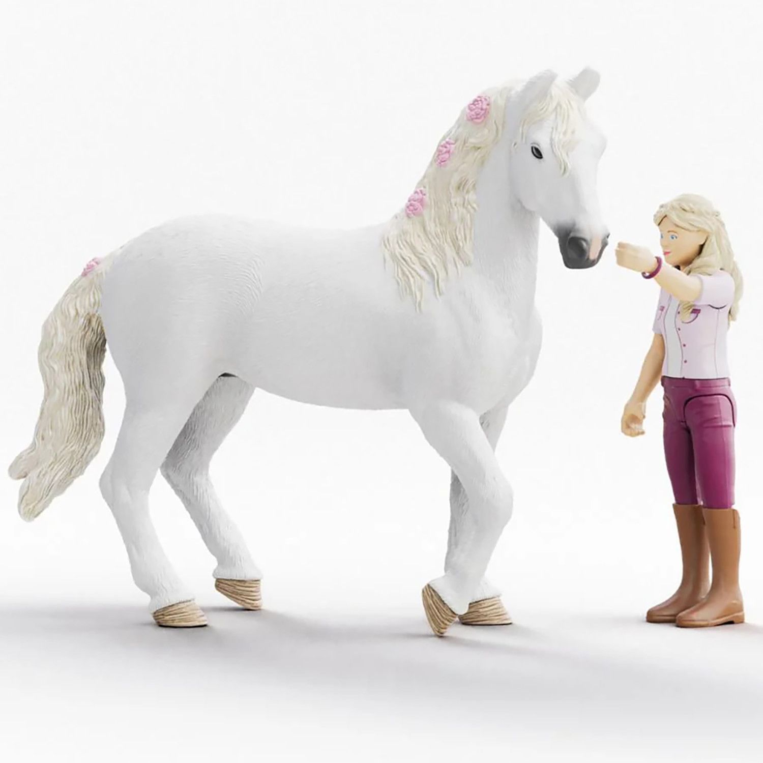 Детский игровой набор Schleich Horse Club Sofia & Blossom 6 pc Playset with Articulated Rider and Mare Figurine — фото 3